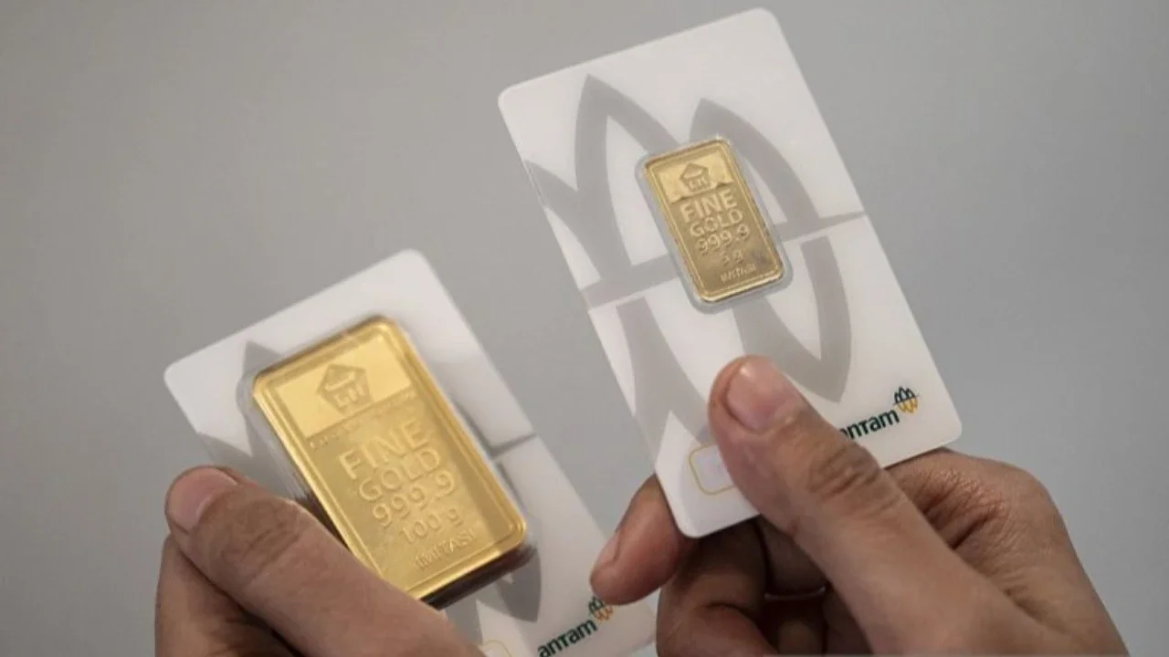 Harga Emas Antam Hari Ini Naik Rp25.000 Jadi Rp2,789 Juta per Gram
