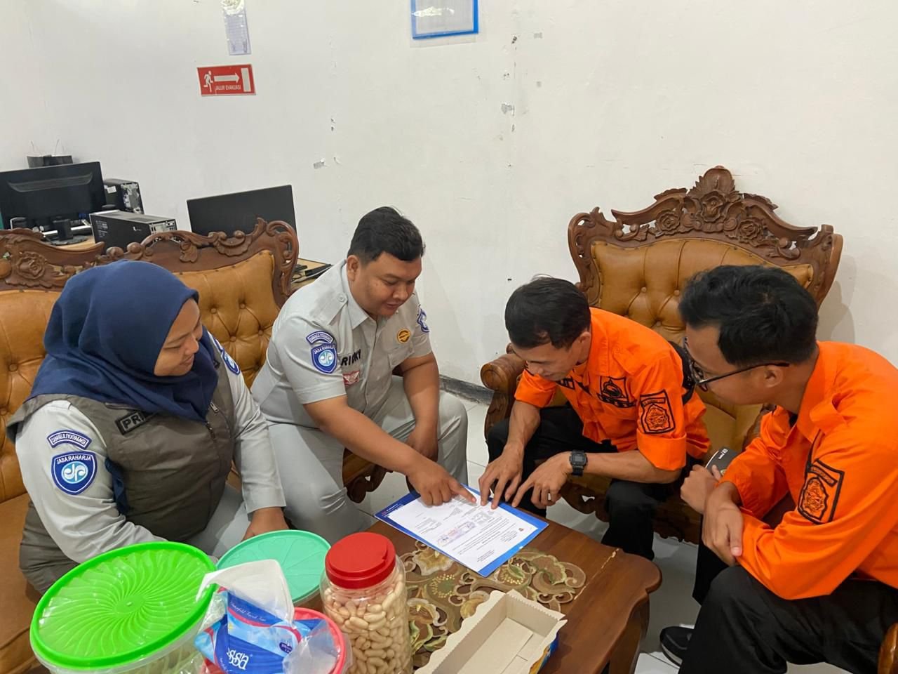 SIGAP Instansi di BPBD Gunungkidul, Jasa Raharja dan Samsat Perkuat Kepatuhan PKB dan SWDKLLJ