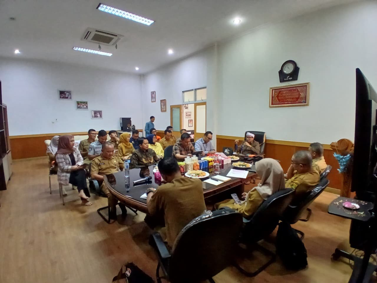Tim Pembina Samsat Kabupaten Sukabumi Bersama OPD Kab. Sukabumi Bahas Optimalisasi Kepatuhan Pajak Kendaraan Bermotor Kendaran Pemda dan ASN