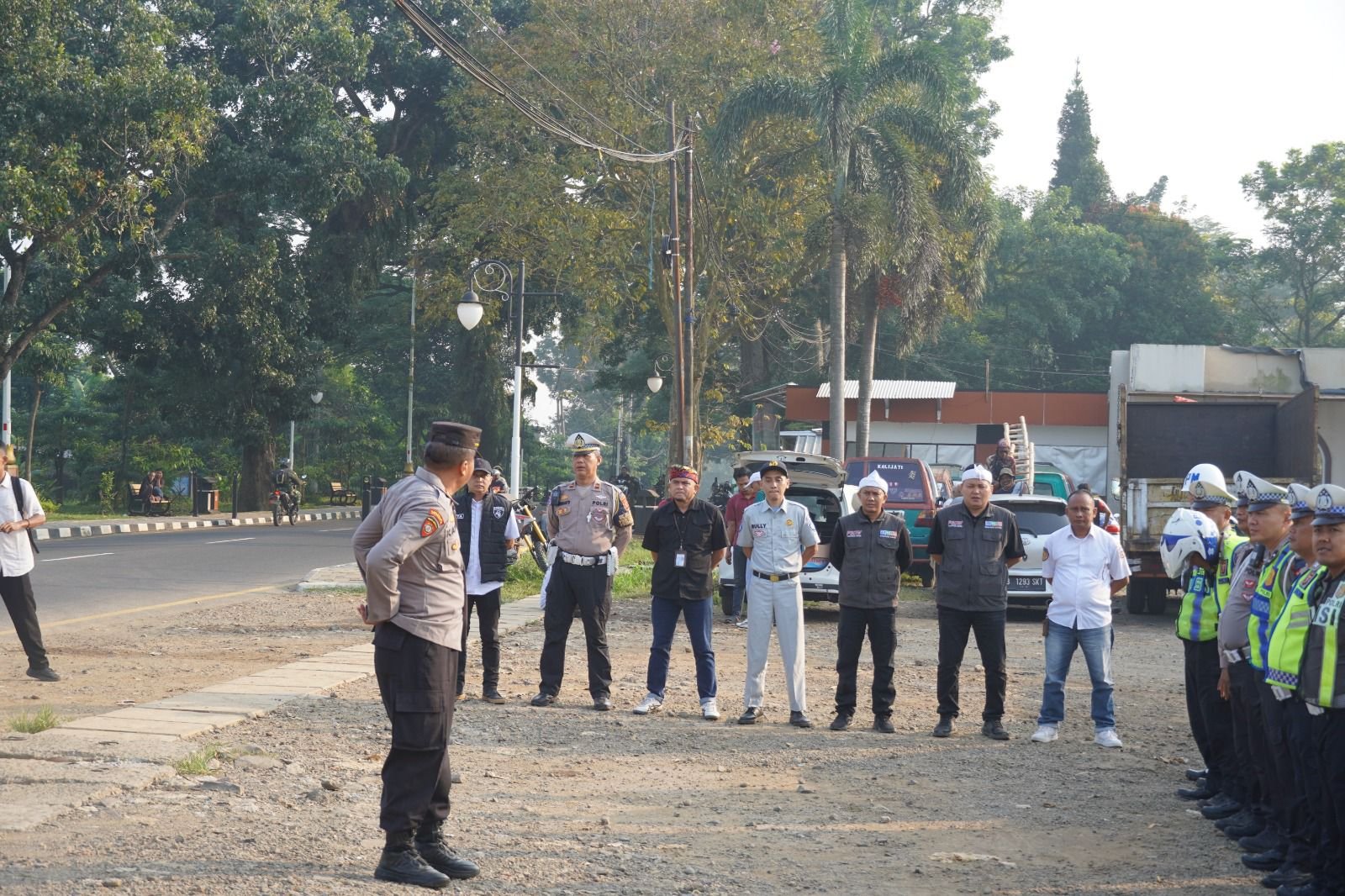 Jasa Raharja Purwakarta Dukung Operasi Pemeriksaan Pajak Kendaraan Bermotor di Dawuan Subang