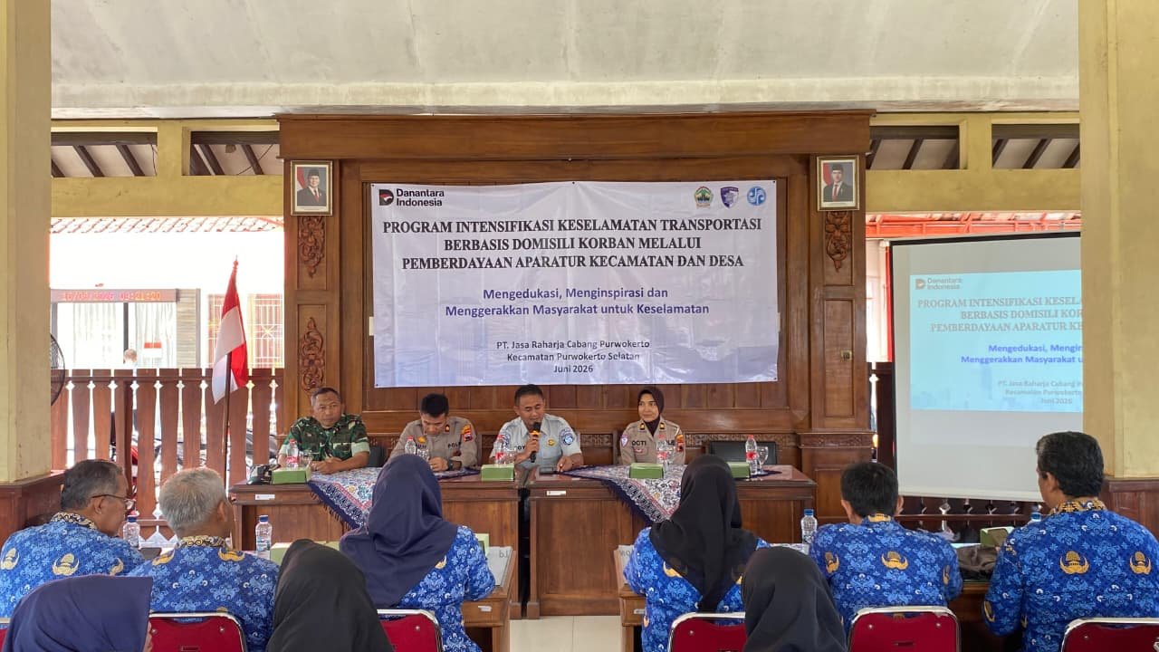 Sinergi Tekan Kecelakaan, Jasa Raharja Purwokerto Sasar Purwokerto Selatan