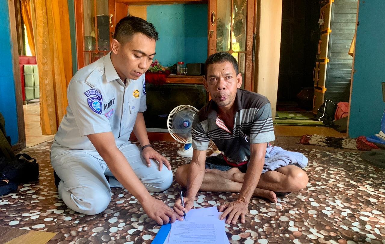 Jasa Raharja Kalteng Lakukan Survei Ahli Waris, Pastikan Santunan Korban Kecelakaan Tersalurkan Tepat Sasaran