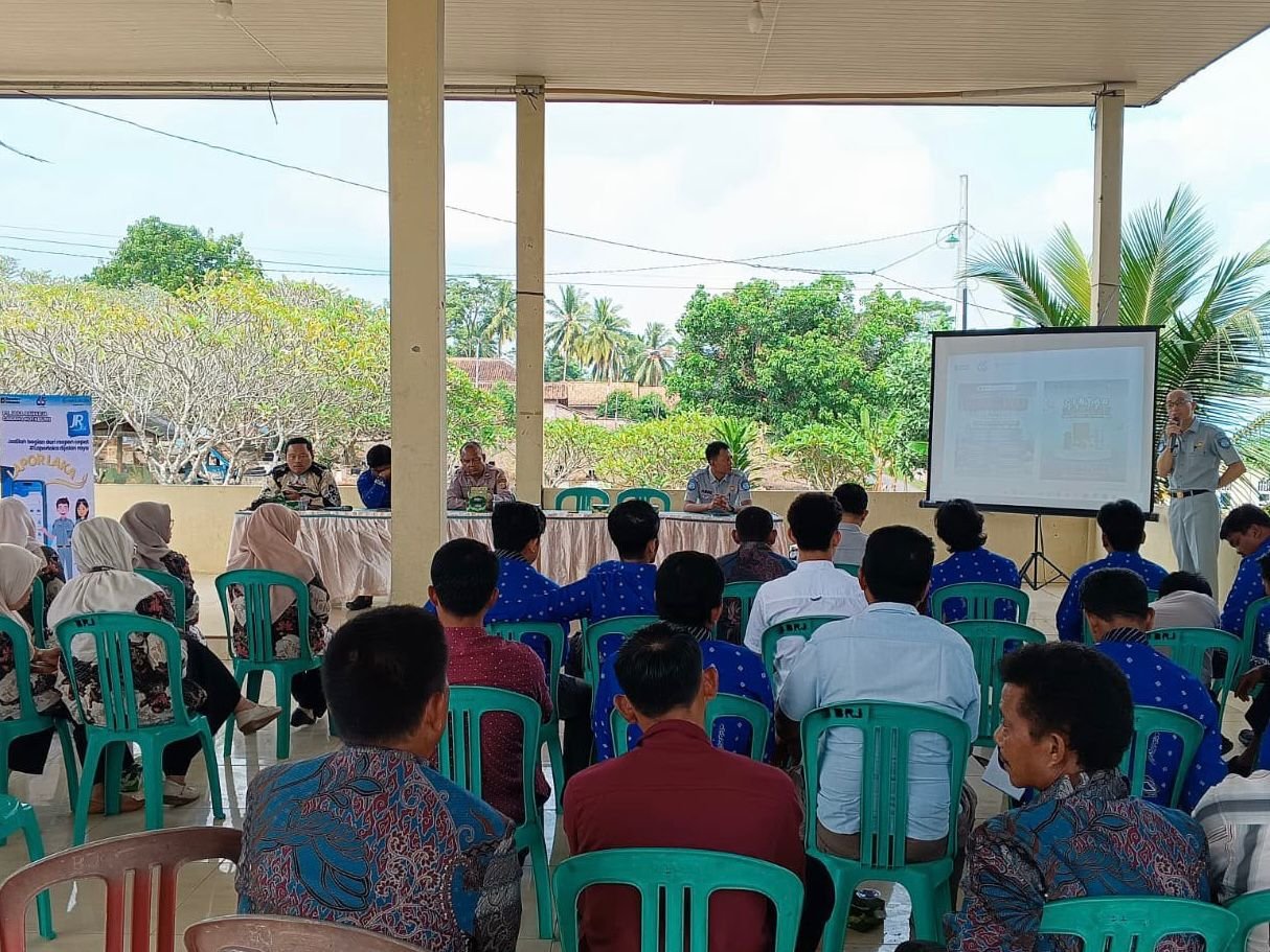 Jasa Raharja Perkuat Edukasi Keselamatan di Kawasan Rawan Kecelakaan di Kabupaten Way Kanan