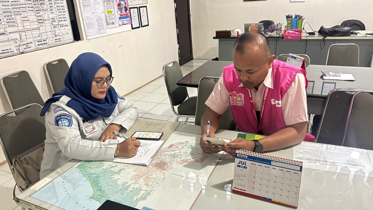 PT Jasa Raharja Tingkatkan Optimalisasi Pendapatan Melalui Inventarisasi Kendaraan Pegawai dan Perusahaan PT Yakult di Kabupaten Garut