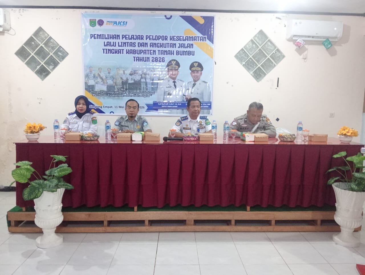 Jasa Raharja Kalsel Edukasi Peserta Pemilihan Pelajar Pelopor Keselamatan Tanah Bumbu 2026