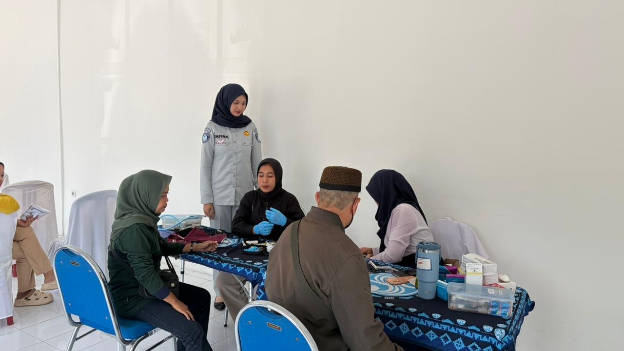 Jasa Raharja Lampung Hadirkan Layanan Kesehatan Gratis bagi Wajib Pajak di Samsat untuk Dukung Keselamatan Berkendara