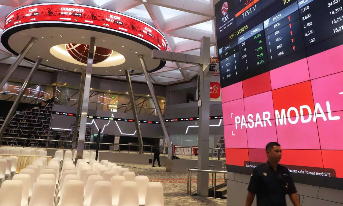 IHSG BEI Dibuka Melemah 20,19 Poin ke Level 6.096,50 pada Selasa Pagi