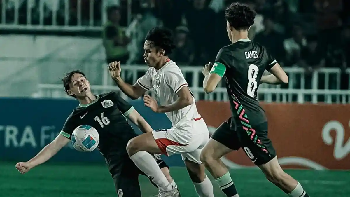 Gol Telat Australia Hentikan Langkah Indonesia di Semifinal Piala AFF U-19 2026