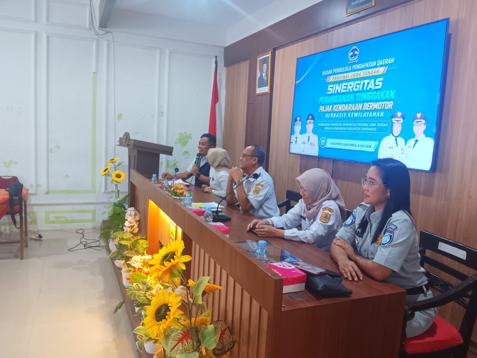 Percepat Program Sengkuyung, Samsat Sukoharjo Bekali PIC Kecamatan dan Desa
