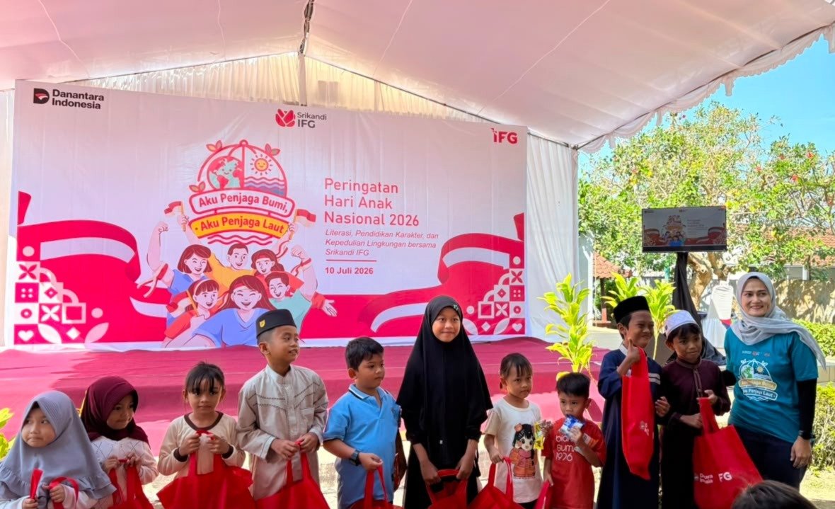 Jasa Raharja NTB Bersama Srikandi IFG Peringati Hari Anak Nasional Melalui Edukasi Eco Culture