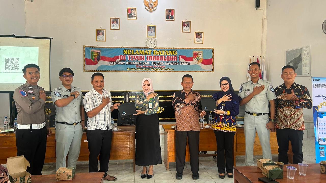 Jasa Raharja Sosialisasikan Peran Perlindungan Dasar Korban Kecelakaan dan Program Keringanan PKB di Tulang Bawang Barat