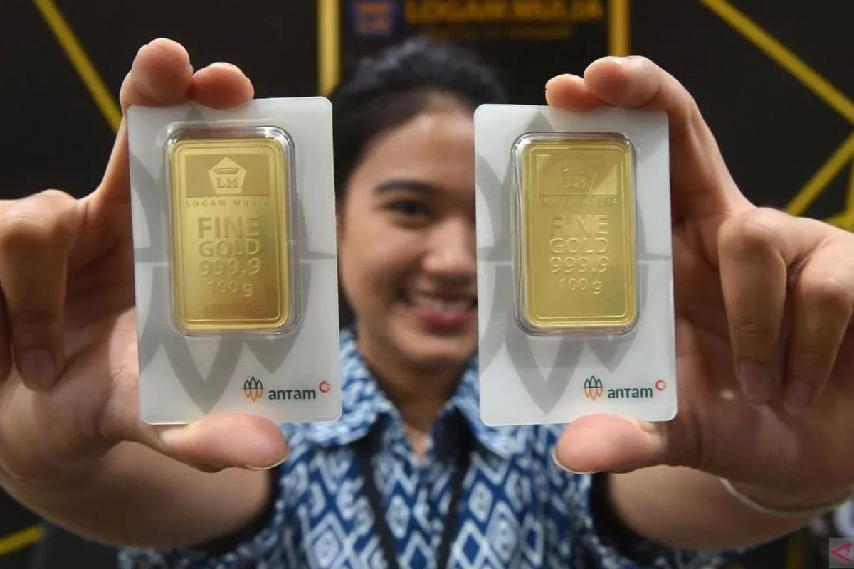 Harga Emas Antam Hari Ini 8 Juli 2026 Turun Lagi, Kini Rp2,641 Juta per Gram