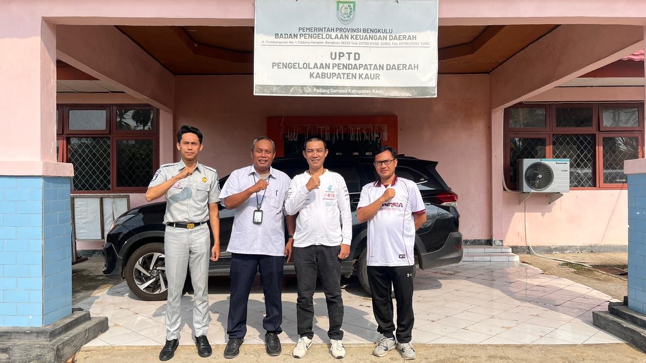 Jasa Raharja Kaur Lakukan Kunjungan ke UPTD Samsat Kaur, Bahas Optimalisasi Pelayanan dan Kepatuhan Pajak Kendaraan Jasa Raharja Kaur Lakukan Kunjungan ke UPTD Samsat Kaur, Bahas Optimalisasi Pelayanan dan Kepatuhan Pajak Kendaraan