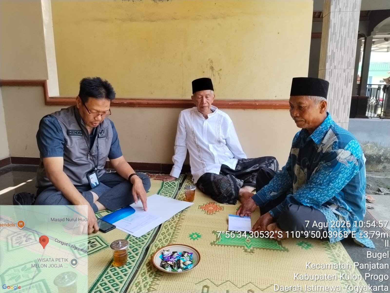 Jasa Raharja Laksanakan Survey Ahli Waris Korban MD Anang Sutrisno di Kulon Progo
