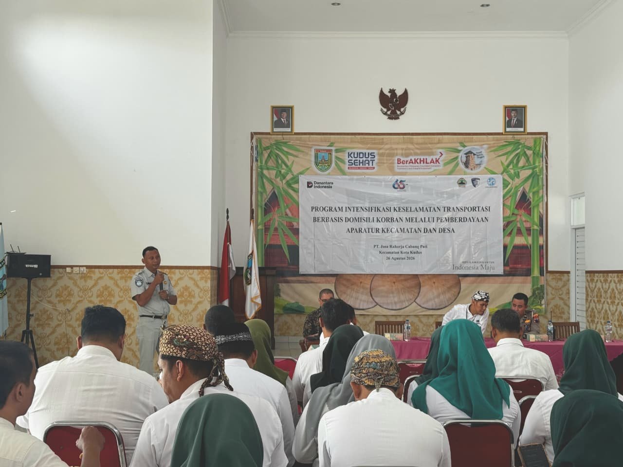 Jasa Raharja Cabang Pati Perkuat Agen Keselamatan Transportasi di Kecamatan Kota Kudus Jasa Raharja Cabang Pati Perkuat Agen Keselamatan Transportasi di Kecamatan Kota Kudus