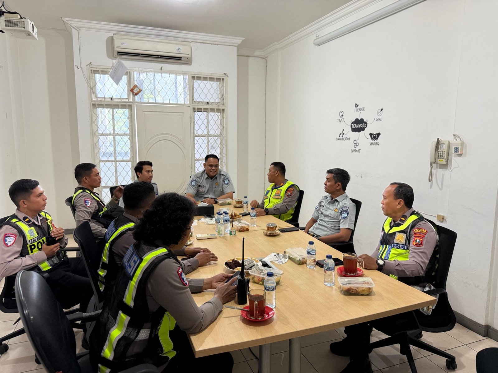 Perkuat Sinergitas Keselamatan Lalu Lintas, Jasa Raharja dan Satlantas Polres Pematangsiantar Gelar Forum Komunikasi