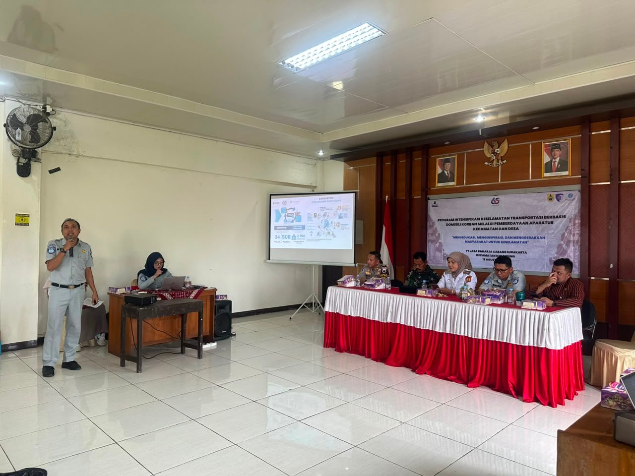 Jasa Raharja Surakarta Ajak 70 Aparatur Desa di Kecamatan Kedawung Jadi Pelopor Keselamatan Berlalu Lintas Jasa Raharja Surakarta Ajak 70 Aparatur Desa di Kecamatan Kedawung Jadi Pelopor Keselamatan Berlalu Lintas