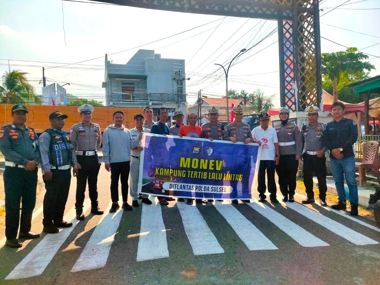 Jasa Raharja Palopo Dorong Terwujudnya Kampung Tertib Berlalu Lintas sebagai Upaya Meningkatkan Keselamatan Masyarakat