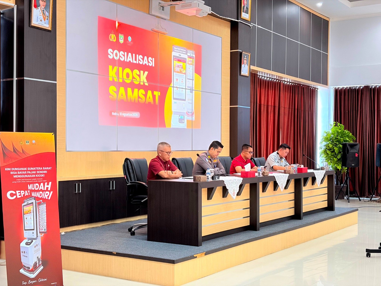 Jasa Raharja Sumbar Dorong Digitalisasi Pelayanan Samsat melalui KIOSK