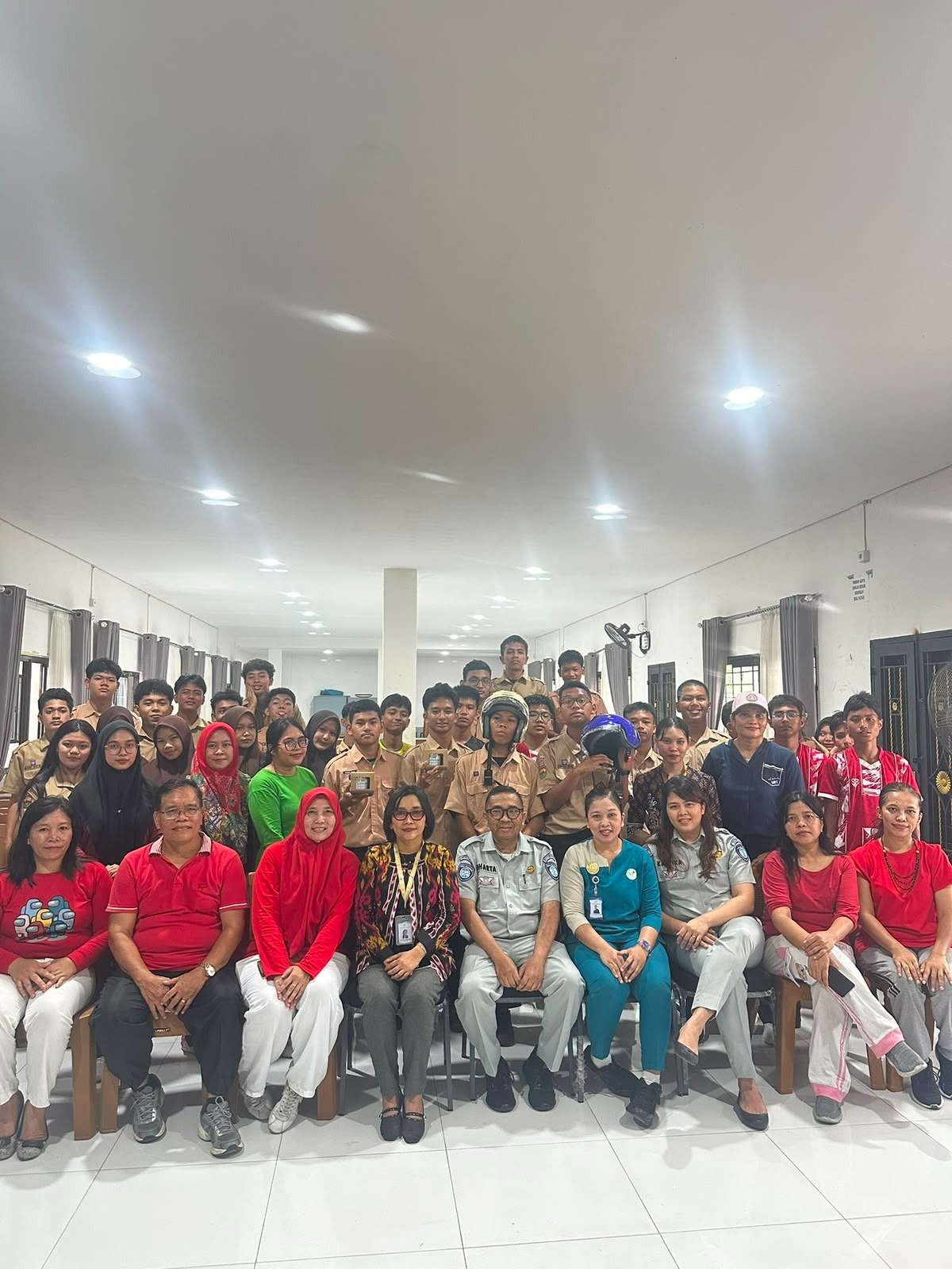 PT Jasa Raharja (Persero) Cabang Medan Gelar Safety Campaign di SMA Negeri 4 Medan, Dorong Pelajar Jadi Pelopor Keselamatan Berlalu Lintas