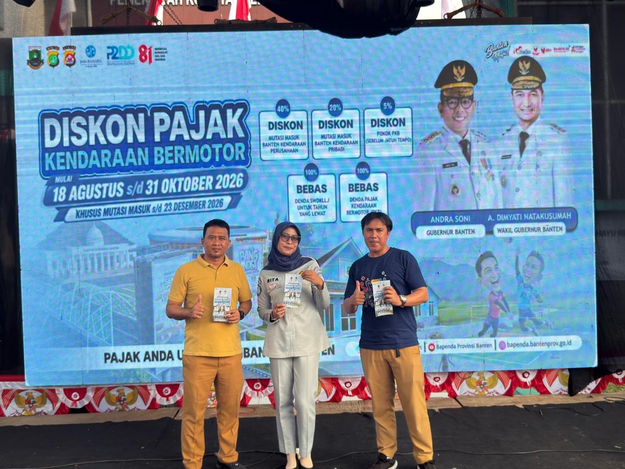 Bayar Pajak Kendaraan Makin Ringan Jasa Raharja Tangerang Sapa Warga Kelurahan Setu