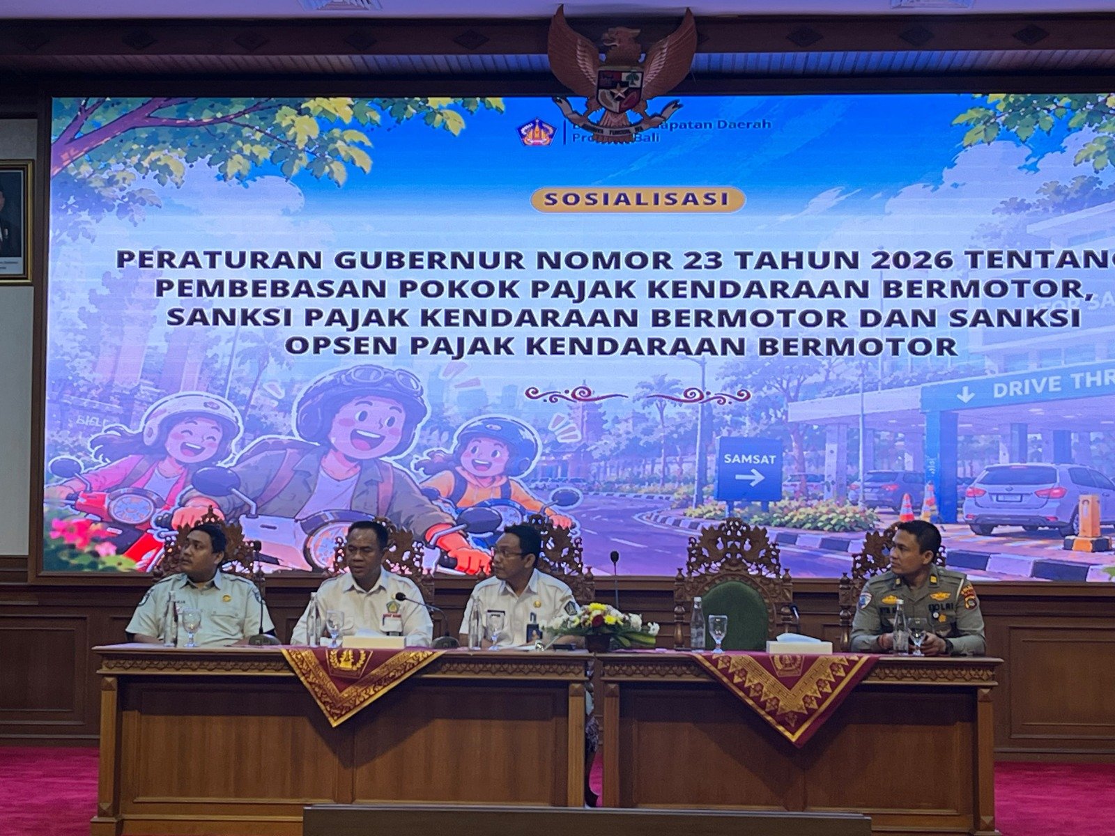Jasa Raharja Sosialisasikan Informasi Relaksasi Pajak Lebih Dekat ke ASN di Kabupaten Badung