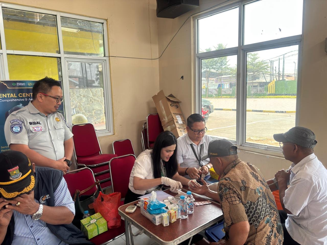 Perkuat Sinergitas Jasa Raharja Tangerang Gelar Pengobatan Gratis bagi Pengendara Truk di Kecamatan Kosambi
