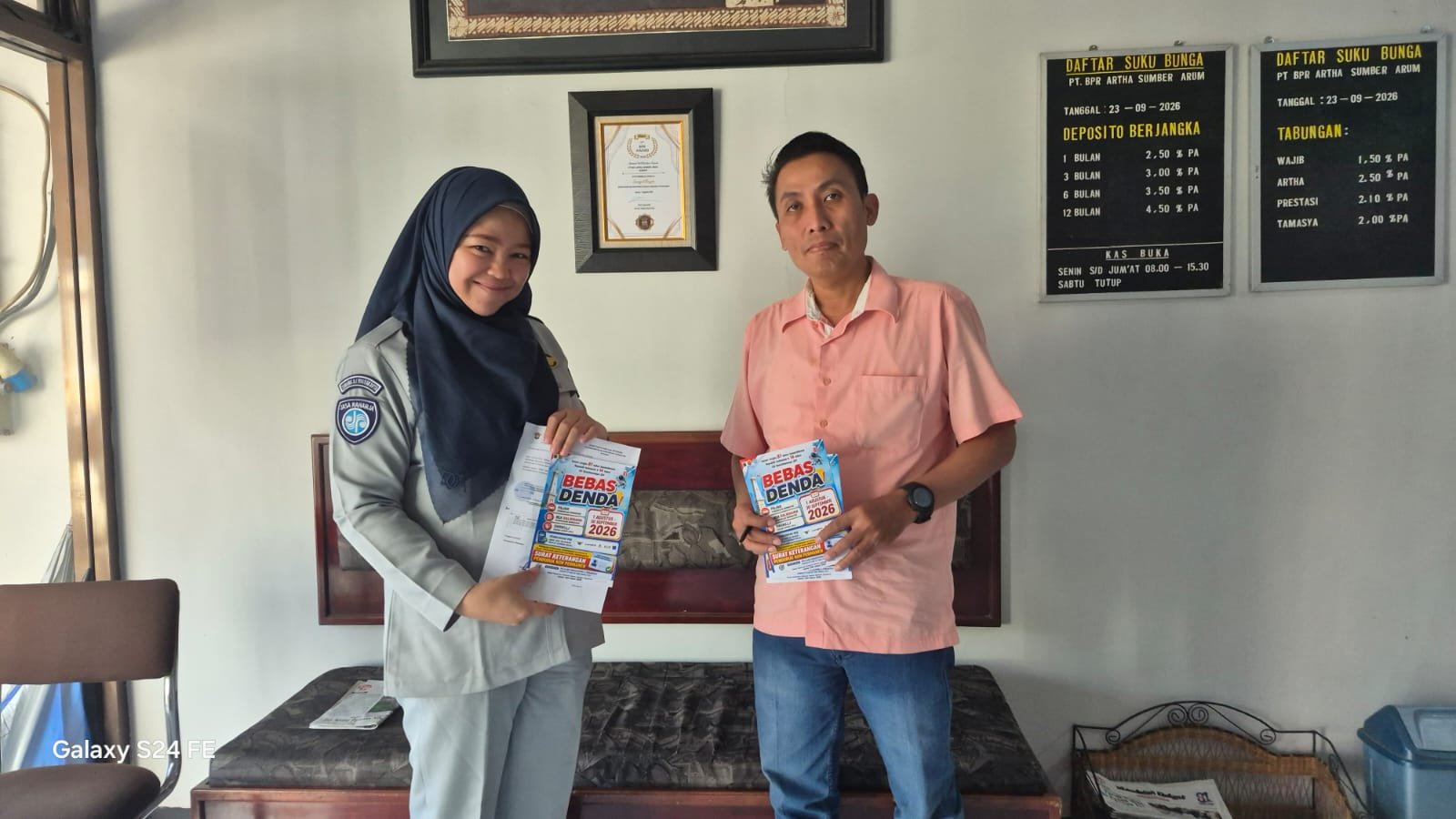Jasa Raharja Tingkatkan Akurasi Data Kendaraan melalui SIGAP Gaspol di PT BPR Artha Sumber Arum Jasa Raharja Tingkatkan Akurasi Data Kendaraan melalui SIGAP Gaspol di PT BPR Artha Sumber Arum