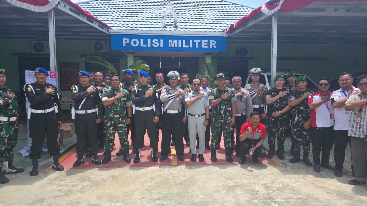 Jasa Raharja Kalsel Perkuat Budaya Keselamatan Berkendara bagi Prajurit dan ASN TNI AD di Batulicin