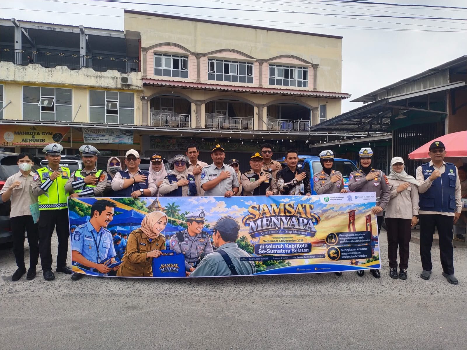 Samsat Prabumulih Lakukan Samsat Menyapa, Dorong Kepatuhan Pajak