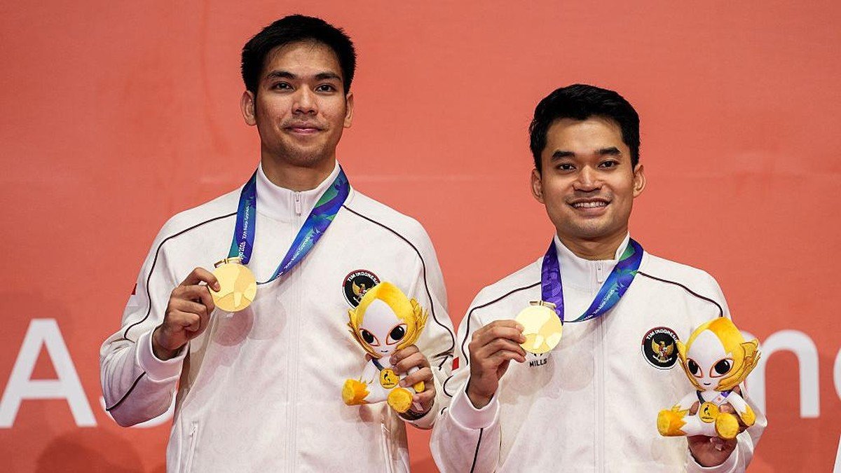 Leo/Daniel Raih Medali Emas Ganda Putra Asian Games 2026