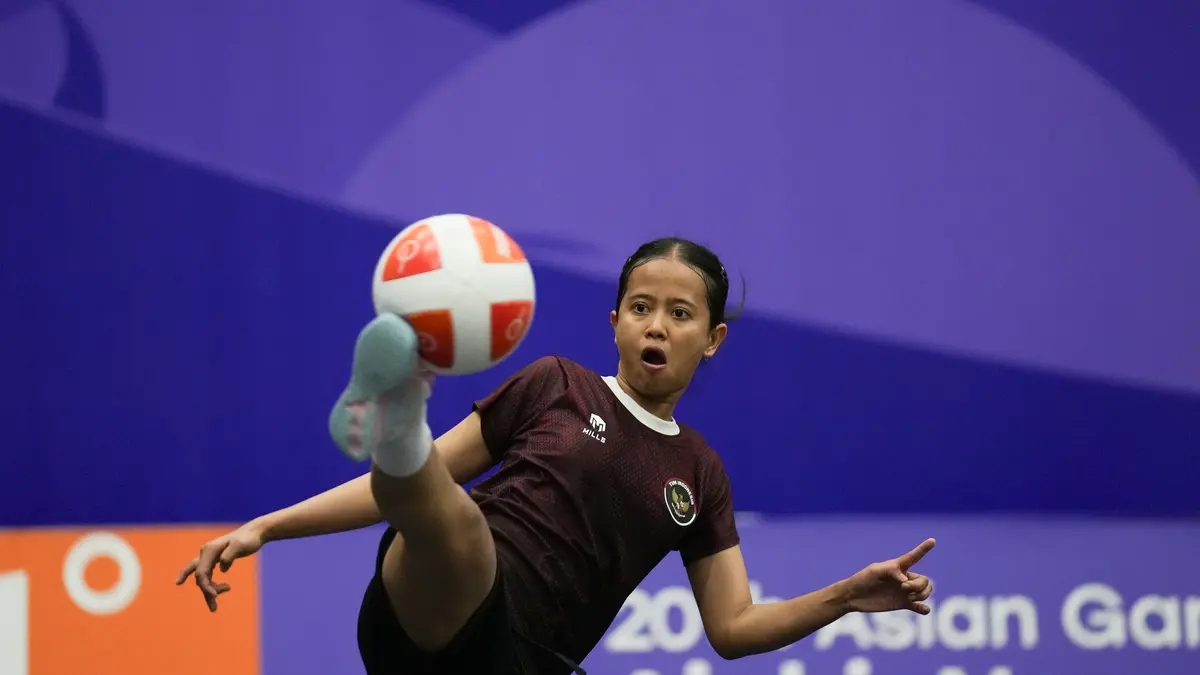 Teqball Putri Indonesia Tembus Semifinal Asian Games 2026 lewat Sumaya
