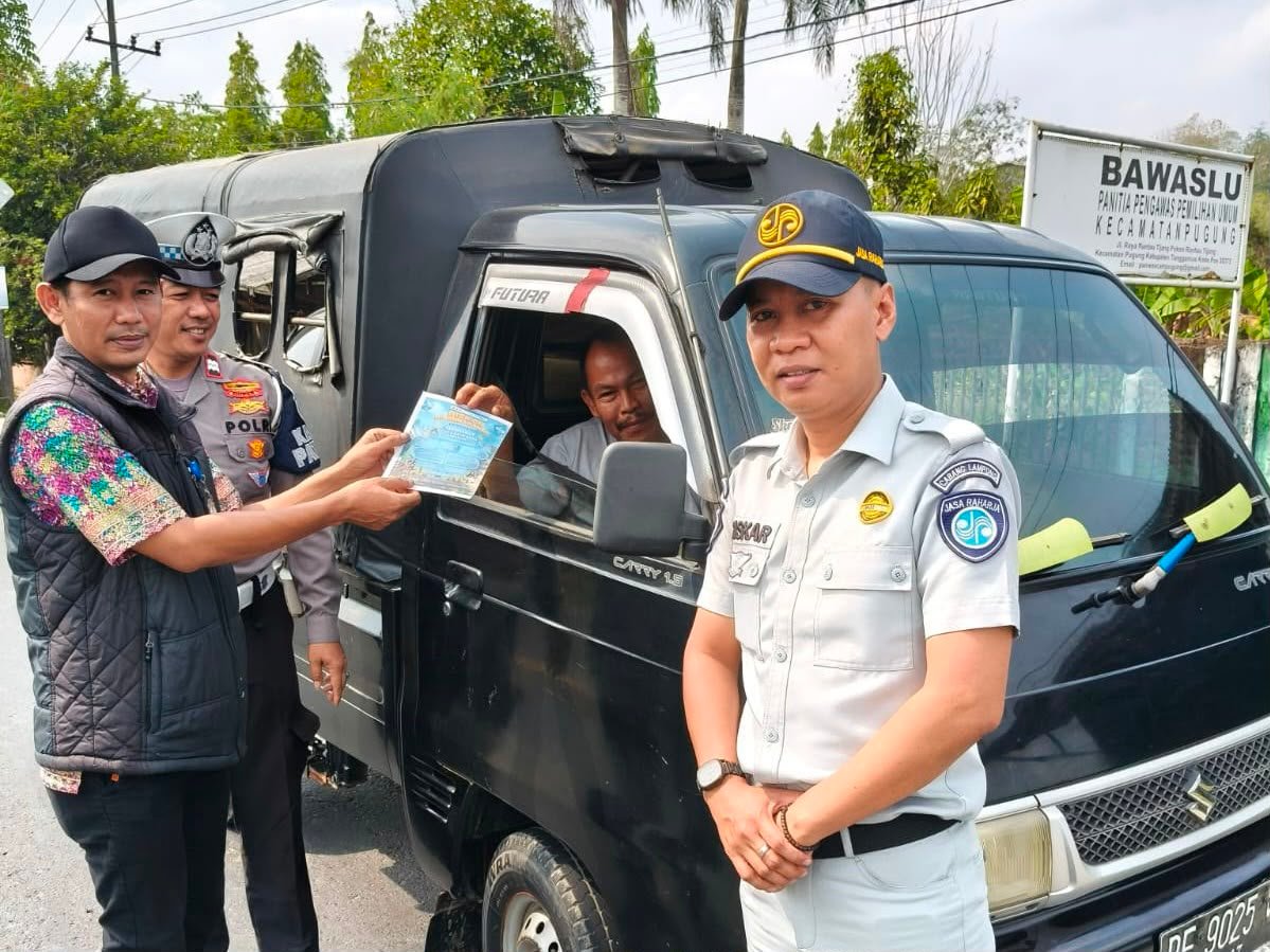 Sinergi Lintas Instansi, Jasa Raharja Lampung Edukasi Masyarakat di Pugung Tanggamus Sinergi Lintas Instansi, Jasa Raharja Lampung Edukasi Masyarakat di Pugung Tanggamus