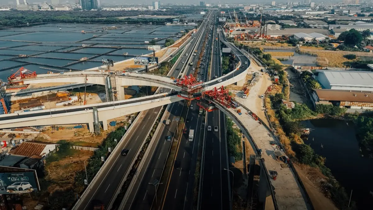 Progres Tol Kataraja Seksi 1 Capai 94,9 Persen, Ditargetkan Rampung Oktober 2026