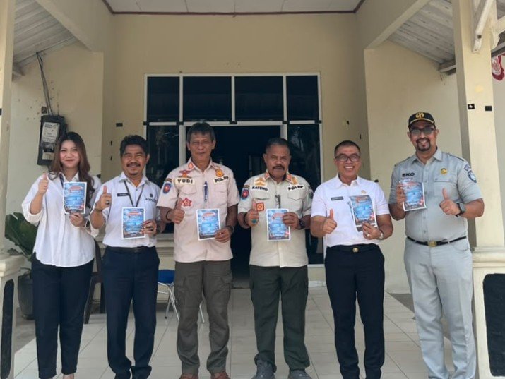 Jasa Raharja Sukadana Bersama Mitra Sosialisasikan Program Keringanan Pajak Kendaraan