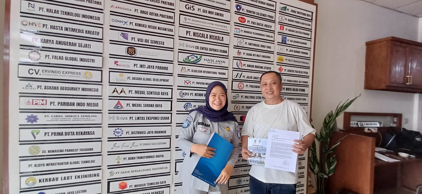 Manfaatkan Diskon PKB, Jasa Raharja Tangerang Sosialisasi di PT Karya Aneka Manfaatkan Diskon PKB, Jasa Raharja Tangerang Sosialisasi di PT Karya Aneka