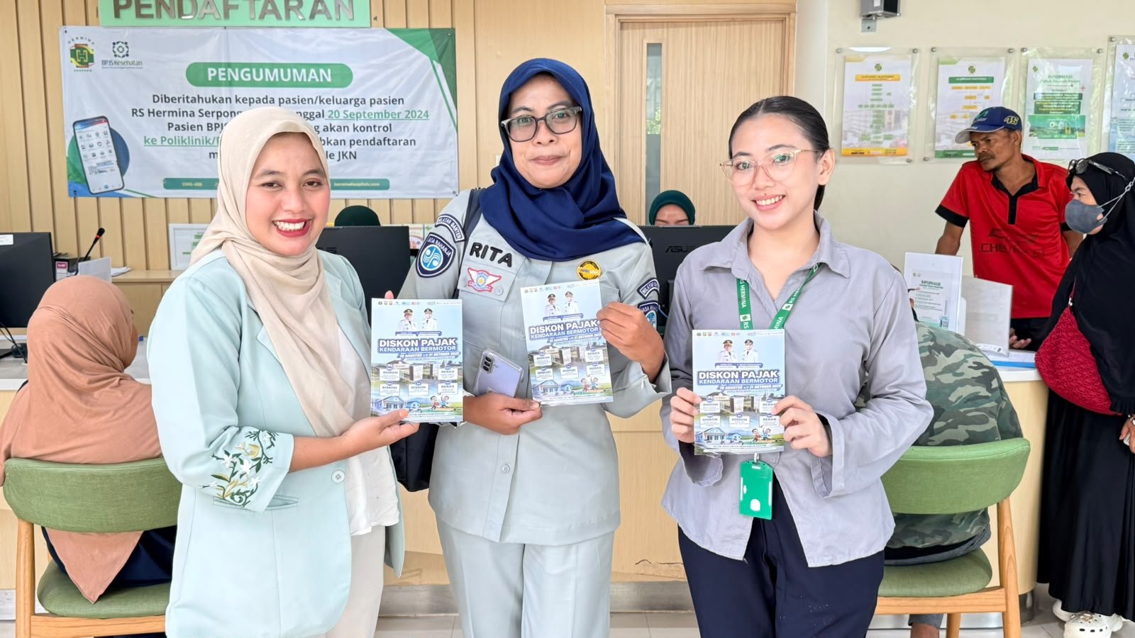Utamakan Pelayanan Kepada Masyarakat, Jasa Raharja Tangerang Lakukan Kunjungan ke RS Hermina Serpong Tangerang Utamakan Pelayanan Kepada Masyarakat, Jasa Raharja Tangerang Lakukan Kunjungan ke RS Hermina Serpong Tangerang