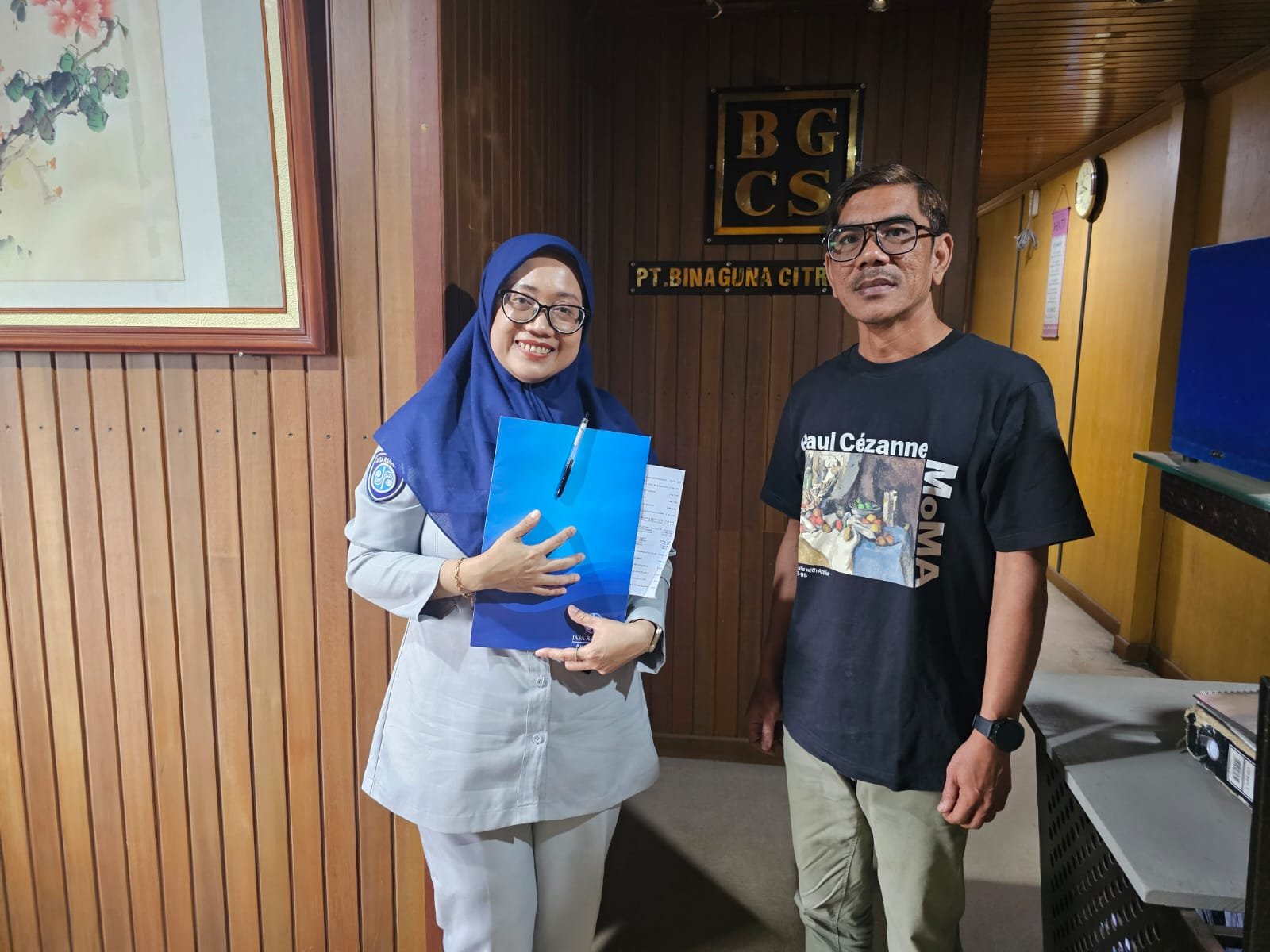 Jasa Raharja Tindak Lanjuti Data GASPOLL melalui SIGAP Instansi di PT Binaguna Citrasejati