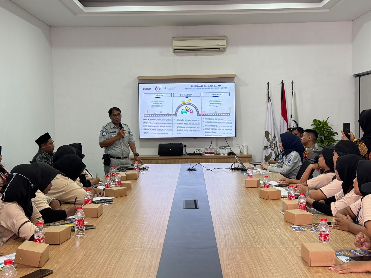 Jasa Raharja Bersama Unit Gakkum Polres Tegal Gelar Safety Campaign Kepada Buruh Pabrik Pt Tegal Jaya Makmur Sejahtera Jasa Raharja Bersama Unit Gakkum Polres Tegal Gelar Safety Campaign Kepada Buruh Pabrik Pt Tegal Jaya Makmur Sejahtera
