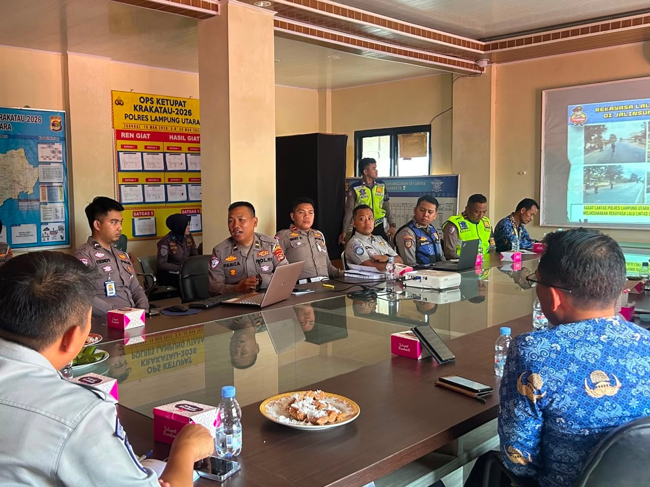 Tekan Kecelakaan dan Kemacetan, FLLAJ Kotabumi Perkuat Koordinasi Lintas Sektor
