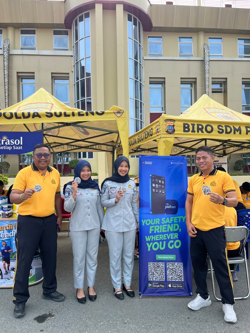 Jasa Raharja Sulawesi Tengah Dukung Healthy Sport Polda Sulteng melalui MUKL dan Kampanye Keselamatan Jasa Raharja Sulawesi Tengah Dukung Healthy Sport Polda Sulteng melalui MUKL dan Kampanye Keselamatan