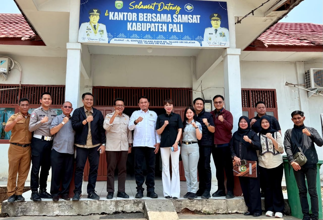 Tinjau UPT Samsat PALI, Ketua DPRD Sumsel Dorong Peningkatan Layanan