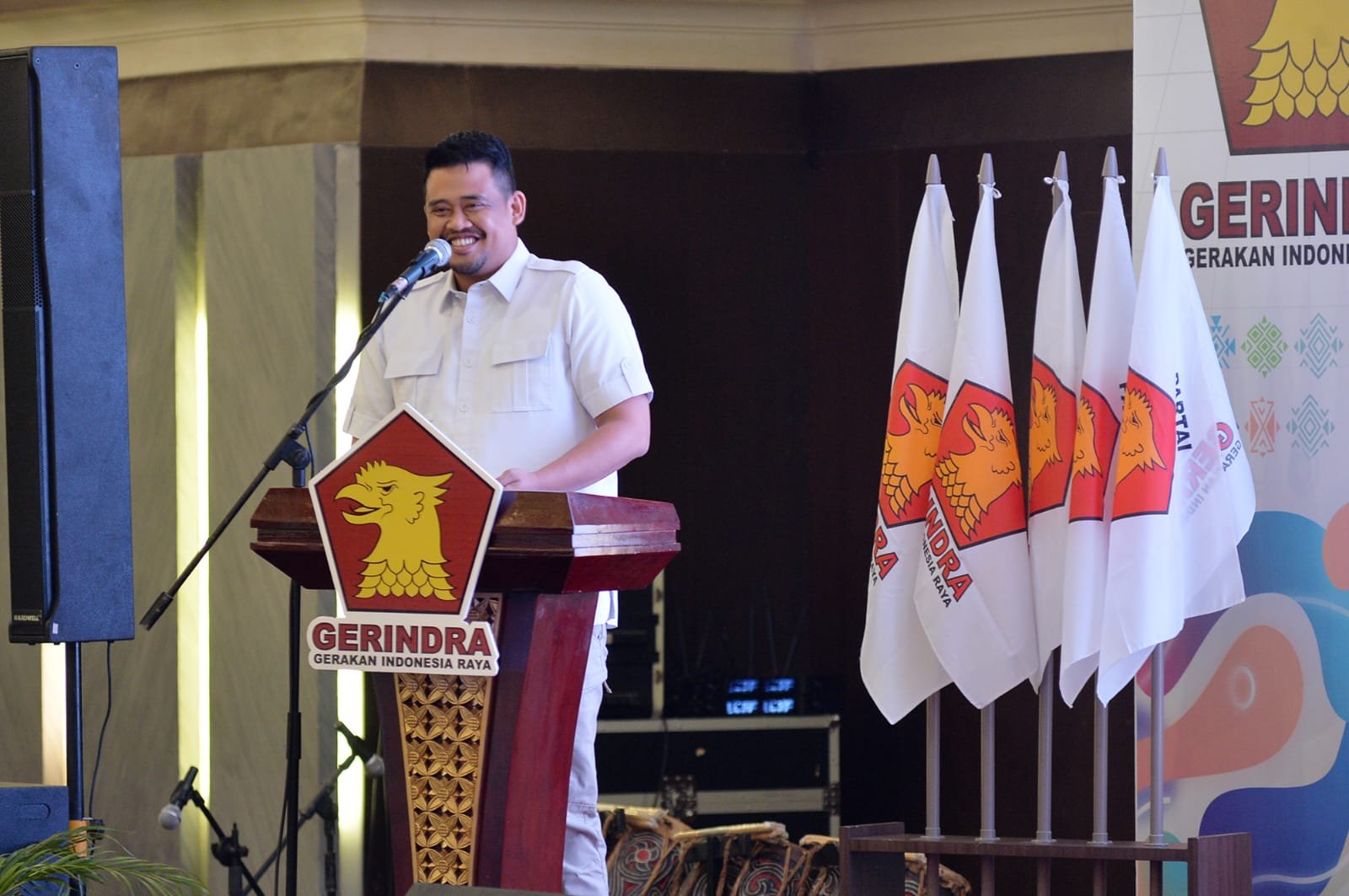 Bobby Nasution Tegaskan Tetap di Gerindra: Cukup Sekali Pindah Partai