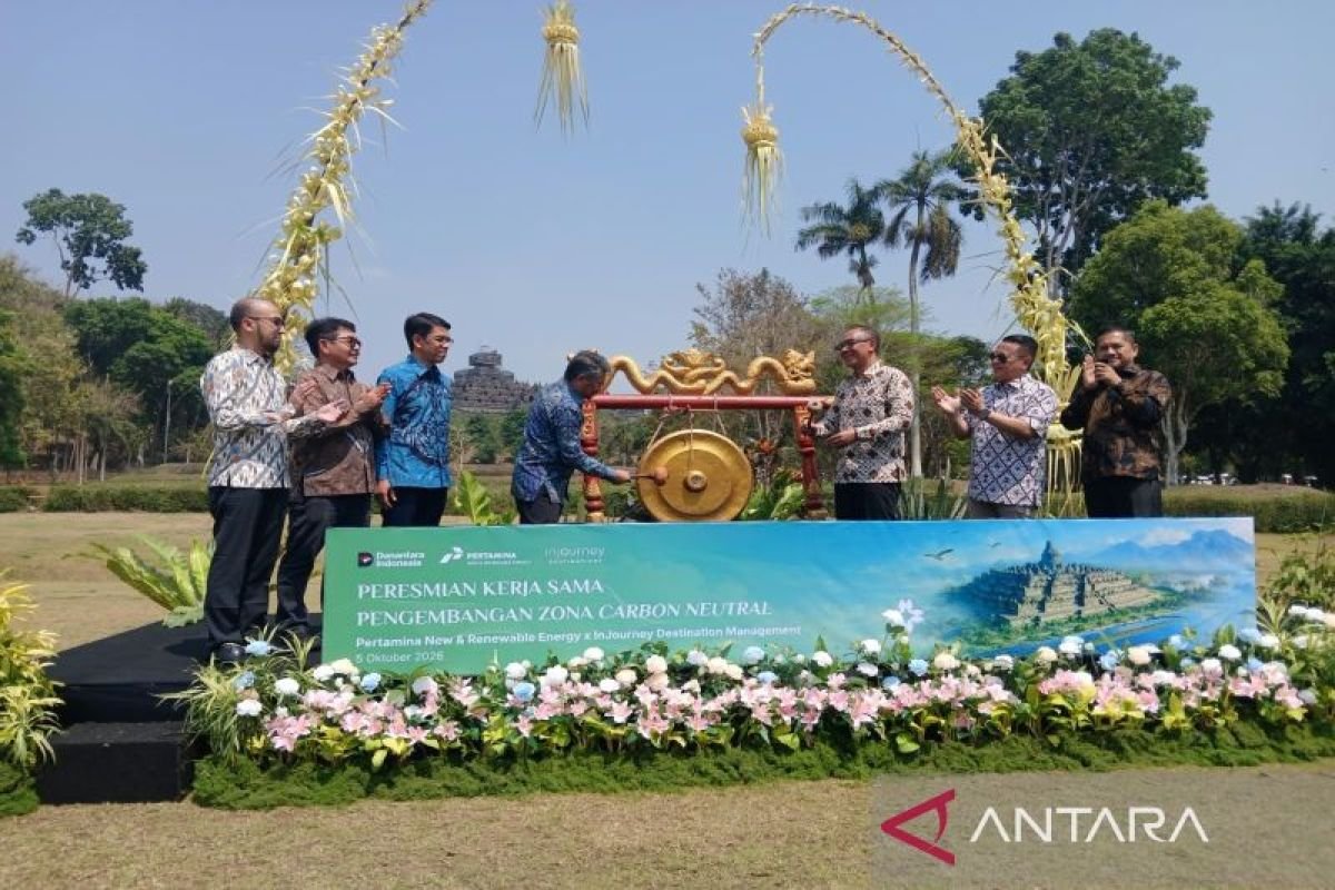 Pertamina NRE dan IDM Terapkan Konsep Netral Karbon di Borobudur Pertamina NRE dan IDM Terapkan Konsep Netral Karbon di Borobudur