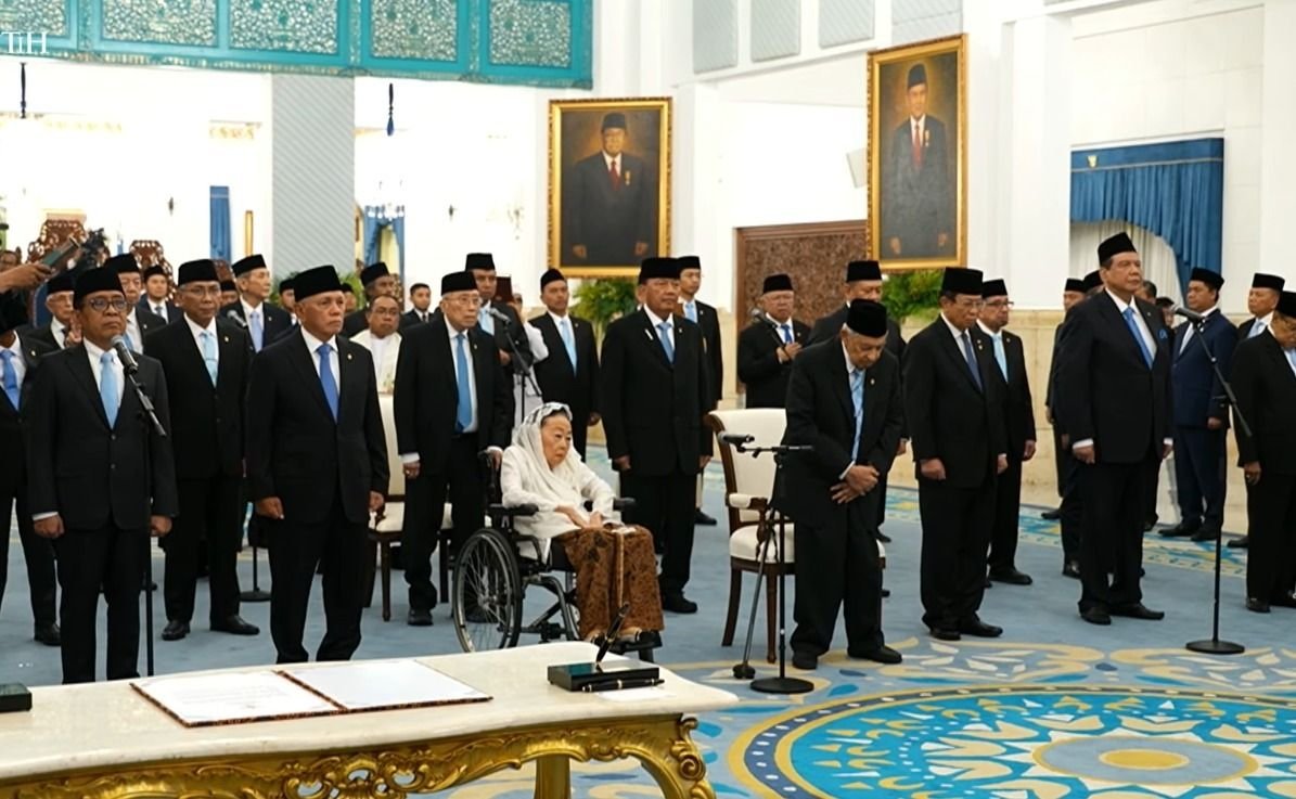 Pratikno Resmi Jadi Ketua Wantimpres, Hatta Rajasa Dilantik sebagai Wakil Pratikno Resmi Jadi Ketua Wantimpres, Hatta Rajasa Dilantik sebagai Wakil
