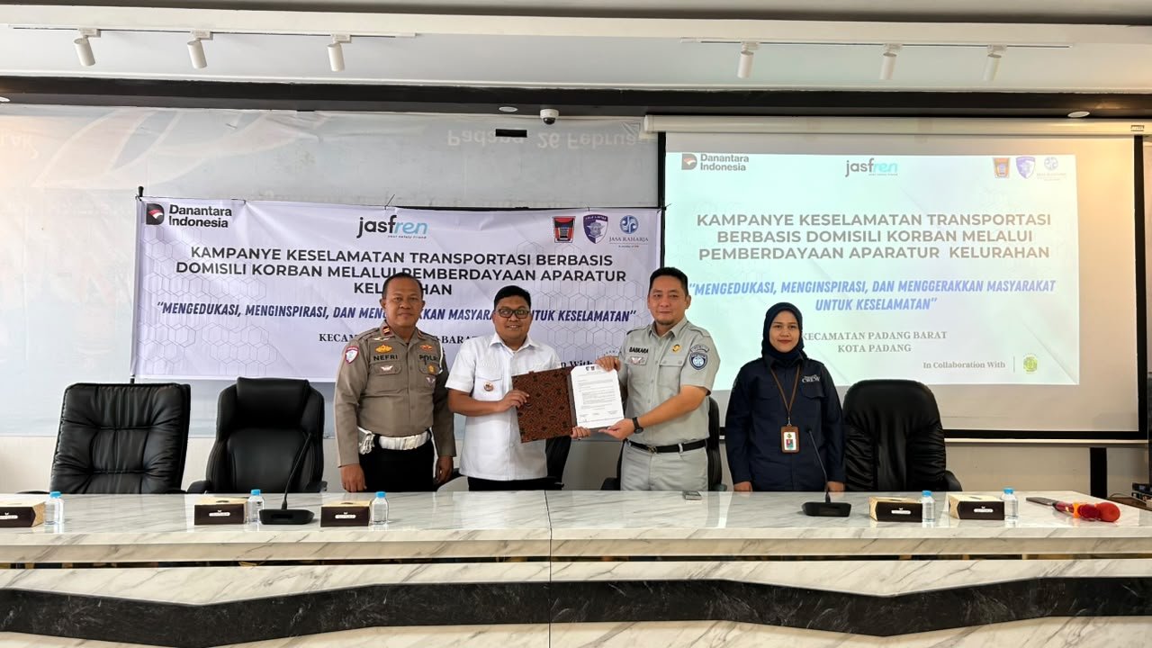 Jasa Raharja Sumbar Bersama Polresta Padang dan RS Hermina Edukasi Keselamatan Transportasi dan PPGD di Padang Barat Jasa Raharja Sumbar Bersama Polresta Padang dan RS Hermina Edukasi Keselamatan Transportasi dan PPGD di Padang Barat