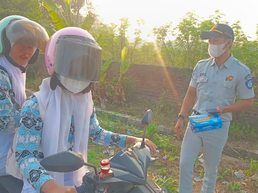 Jasa Raharja dan Mitra Samsat Perkuat Edukasi Pajak dan Keselamatan di Tulang Bawang