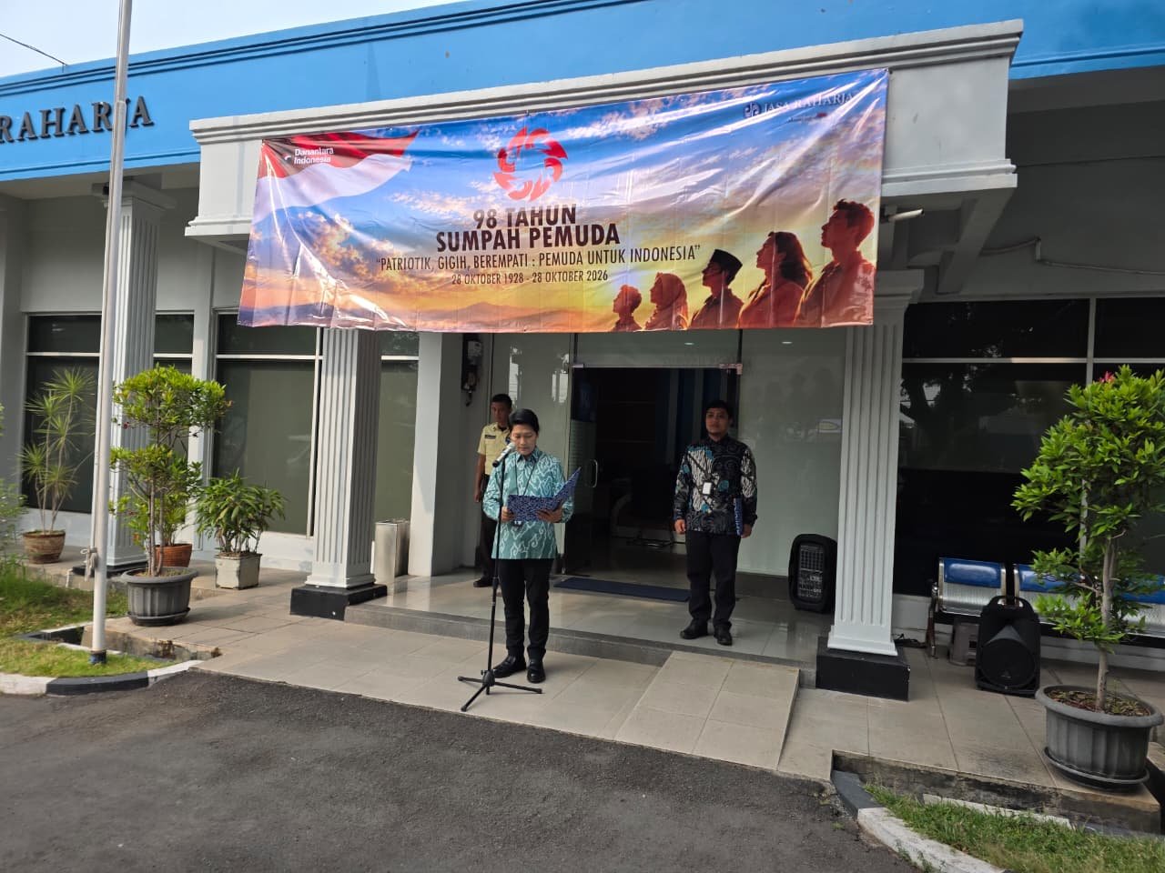 Perkuat Semangat Persatuan dan Nasionalisme, PT Jasa Raharja (Persero) Cabang Cirebon Gelar Upacara Peringatan Hari Sumpah Pemuda Tahun 2026 Perkuat Semangat Persatuan dan Nasionalisme, PT Jasa Raharja (Persero) Cabang Cirebon Gelar Upacara Peringatan Hari Sumpah Pemuda Tahun 2026