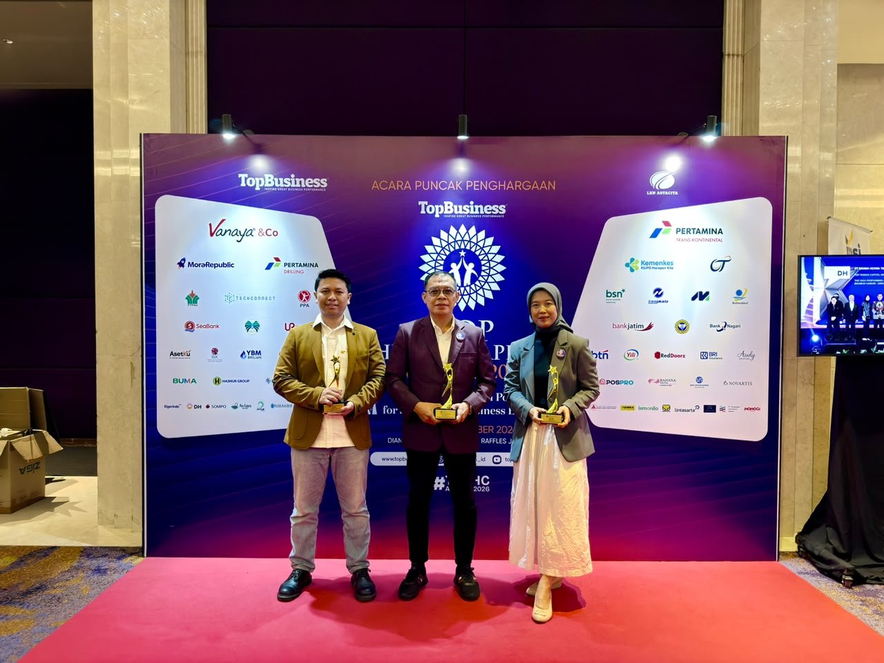 Jasaraharja Putera Raih Tiga Penghargaan TOP Human Capital Awards 2026, Perkuat Komitmen Pengembangan SDM 